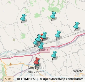 Mappa Via casale superiore, 63030 Colli del Tronto AP, Italia (3.295)