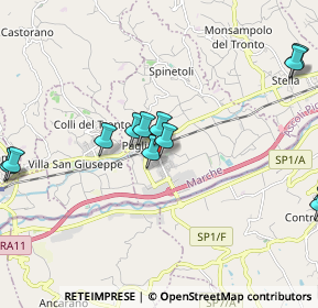 Mappa Via Alcide de Gasperi, 63078 Spinetoli AP, Italia (2.33417)