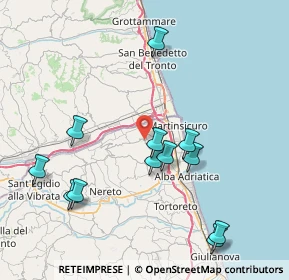 Mappa Via Nazario Sauro, 64010 Colonnella TE, Italia (8.76417)
