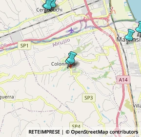 Mappa Via Nazario Sauro, 64010 Colonnella TE, Italia (3.3475)