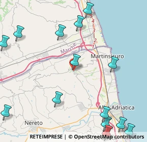 Mappa Via Nazario Sauro, 64010 Colonnella TE, Italia (6.518)