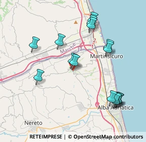 Mappa Via Nazario Sauro, 64010 Colonnella TE, Italia (4.37267)