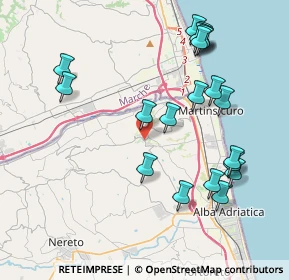 Mappa Via Nazario Sauro, 64010 Colonnella TE, Italia (4.546)