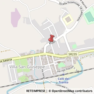 Mappa Via Burrone, 21, 63079 Colli del Tronto, Ascoli Piceno (Marche)