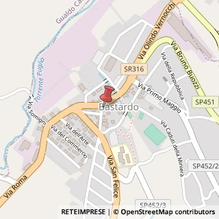 Mappa Via Roma, 43, 06030 Giano dell'Umbria, Perugia (Umbria)