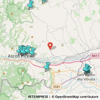Mappa Via San Giovanni, 63100 Ascoli Piceno AP, Italia (6.08583)