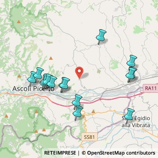 Mappa Via San Giovanni, 63100 Ascoli Piceno AP, Italia (4.62133)