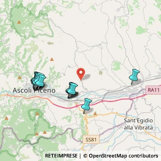 Mappa Via San Giovanni, 63100 Ascoli Piceno AP, Italia (4.4555)