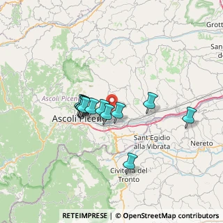 Mappa Via San Giovanni, 63100 Ascoli Piceno AP, Italia (5.52917)
