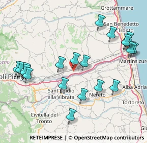 Mappa Str. Senza Uscita, 63079 Colli del Tronto AP, Italia (9.48)