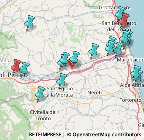 Mappa Str. Senza Uscita, 63079 Colli del Tronto AP, Italia (10.052)