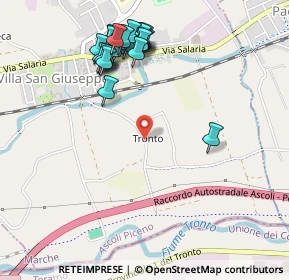 Mappa Str. Senza Uscita, 63079 Colli del Tronto AP, Italia (0.575)