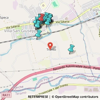 Mappa Strada Senza Uscita, 63079 Villa San Giuseppe AP, Italia (0.575)