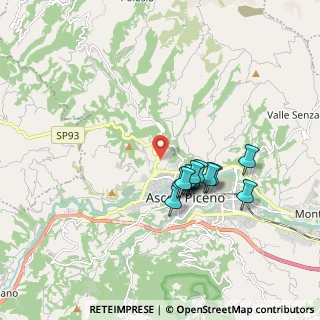 Mappa Via Faiano, 63100 Ascoli Piceno AP, Italia (1.57273)