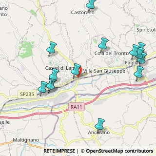 Mappa SP 43 Mezzina, 63100 Ascoli Piceno AP, Italia (2.60571)