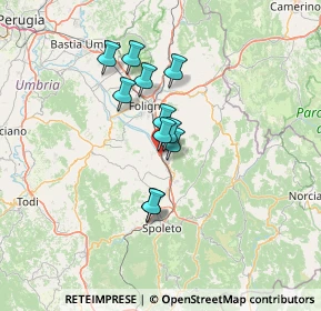 Mappa KM 148, 06034 Foligno PG, Italia (9.97909)