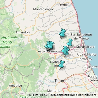 Mappa Via Fonte di Campo, 63100 Ascoli Piceno AP, Italia (8.04182)
