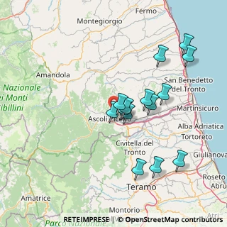 Mappa Via Fonte di Campo, 63100 Ascoli Piceno AP, Italia (14.34643)