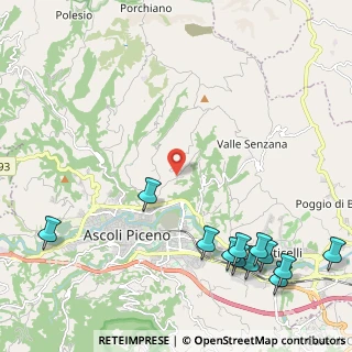 Mappa Via Fonte di Campo, 63100 Ascoli Piceno AP, Italia (3.15833)