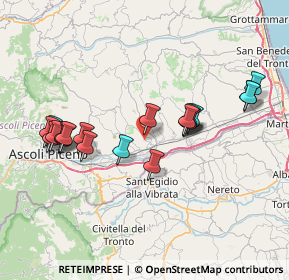 Mappa Contrada Forcella, 63082 Castel di Lama AP, Italia (7.7845)