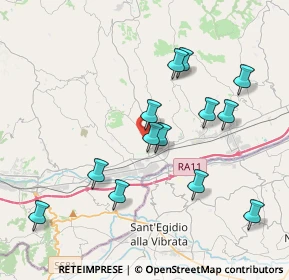 Mappa Contrada Forcella, 63082 Castel di Lama AP, Italia (4)