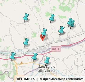 Mappa Contrada Forcella, 63082 Castel di Lama AP, Italia (4.31818)