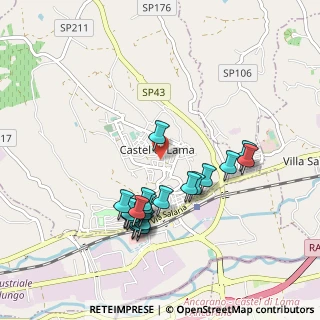 Mappa Via Carrafo, 63082 Castel di Lama AP, Italia (0.9605)