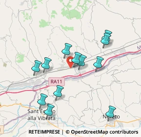 Mappa Contrada Morrice, 63078 Pagliare AP, Italia (3.83167)