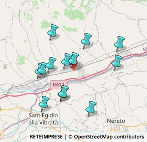 Mappa Contrada Morrice, 63078 Pagliare AP, Italia (3.62615)