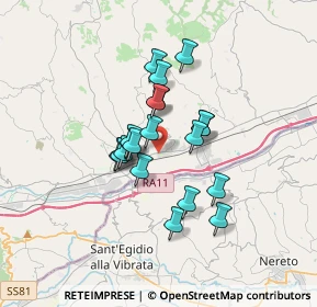 Mappa Via Salaria, 63079 Villa San Giuseppe AP, Italia (2.605)