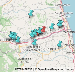 Mappa Via Salaria, 63079 Villa San Giuseppe AP, Italia (7.435)