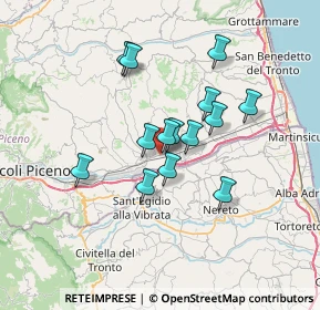 Mappa Via Salaria, 63079 Villa San Giuseppe AP, Italia (5.62)