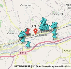 Mappa Via Salaria, 63079 Villa San Giuseppe AP, Italia (1.458)