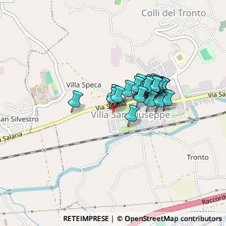 Mappa Via Salaria, 63079 Colli del Tronto AP, Italia (0.31923)