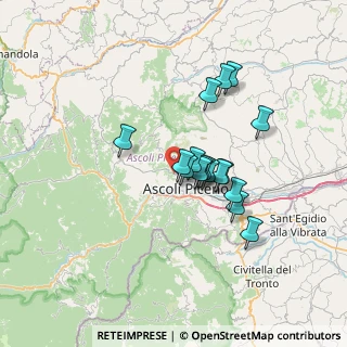 Mappa Via Domenico Cimarosa, 63100 Ascoli Piceno AP, Italia (5.46235)