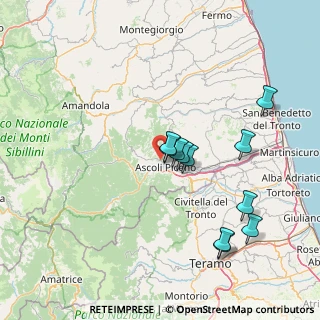 Mappa Via Domenico Cimarosa, 63100 Ascoli Piceno AP, Italia (14.66182)