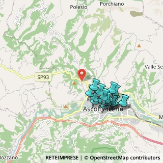 Mappa Via Domenico Cimarosa, 63100 Ascoli Piceno AP, Italia (1.9085)