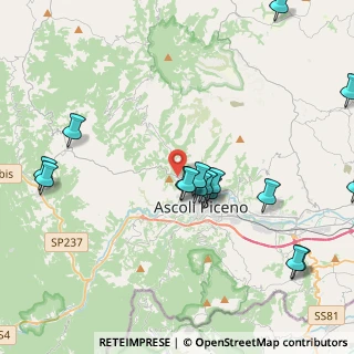 Mappa Via Domenico Cimarosa, 63100 Ascoli Piceno AP, Italia (4.9325)