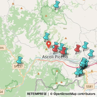 Mappa Via Domenico Cimarosa, 63100 Ascoli Piceno AP, Italia (5.5765)
