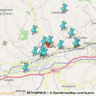 Mappa Via Trento, 63082 Castel di Lama AP, Italia (1.76143)