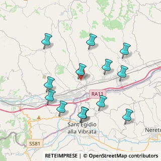 Mappa Via Trento, 63082 Castel di Lama AP, Italia (4.25923)