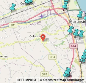 Mappa Via Colle della Corte, 64010 Colonnella TE, Italia (3.8605)