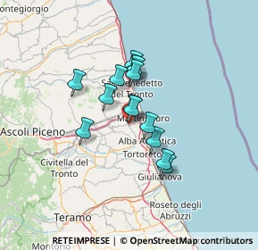 Mappa Via Colle della Corte, 64010 Colonnella TE, Italia (9.57143)