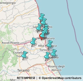 Mappa Via Colle della Corte, 64010 Colonnella TE, Italia (9.73417)