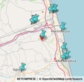 Mappa Via Colle della Corte, 64010 Colonnella TE, Italia (4.595)