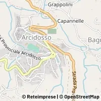 Hartă Arcidosso