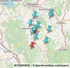 Mappa Vocabolo Palombaro, 06059 Todi PG, Italia (10.79636)