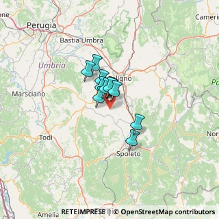 Mappa Montefalco, 06036 Montefalco PG, Italia (7.055)