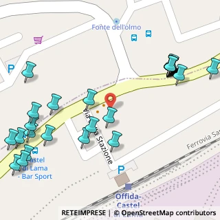 Mappa Via della Stazione, 63082 Ascoli Piceno AP, Italia (0.08929)