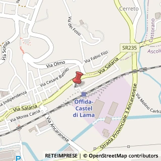 Mappa Via della Stazione, 15, 63082 Ascoli Piceno, Ascoli Piceno (Marche)
